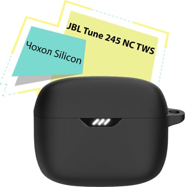 Чохол для навушників BeCover для JBL Tune 245 NC TWS Black (713220) - фото 1