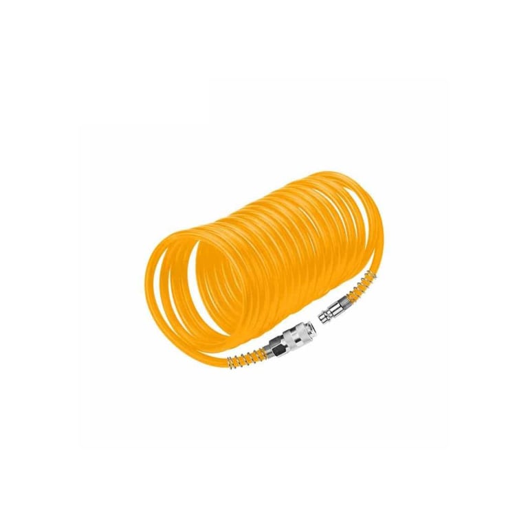 Пневматичний шланг Tolsen 6х8мм 15м поліуретановий 10атм конектор 1/4″ (73152)