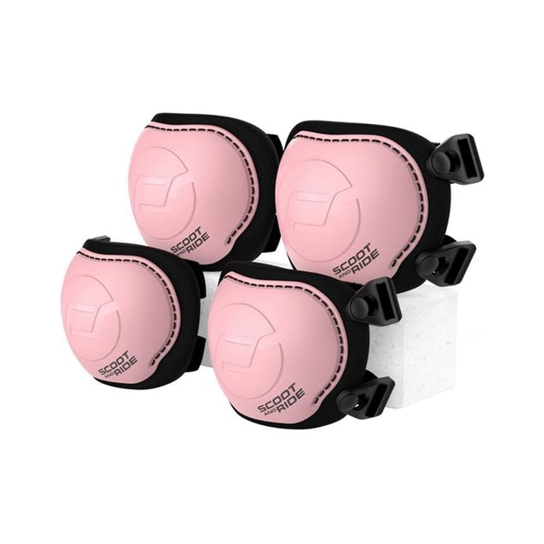 Комплект захисту Scoot&Ride рожевий, для дитини XXS, до 25 кг (SR-230925-ROSE) - фото 1