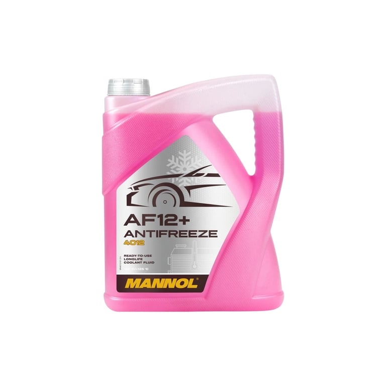 Антифриз Mannol Antifreeze AF 12+ (-40) Longlife чер, 5л (MN4012-5) - фото 1