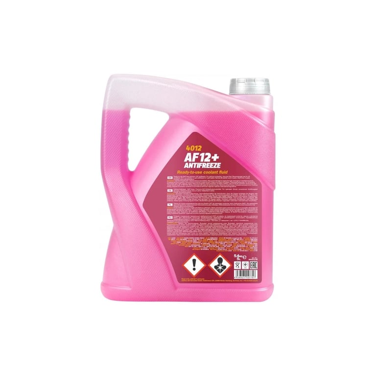 Антифриз Mannol Antifreeze AF 12+ (-40) Longlife чер, 5л (MN4012-5) - фото 2