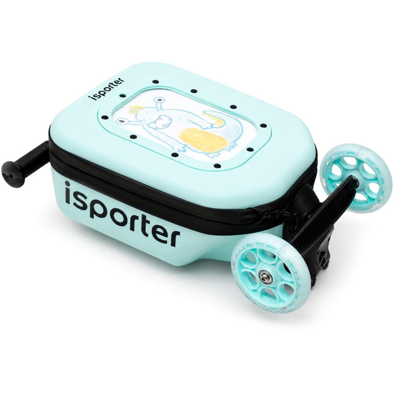 Самокат iSporter Travel 2в1 з валізою м'ятний (K3_Mint) - фото 10