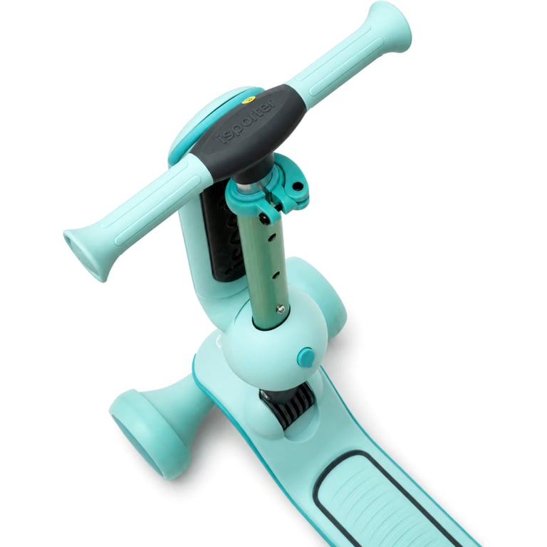 Самокат iSporter EVO 2в1 з сидінням зелений (M2_Green) - фото 7