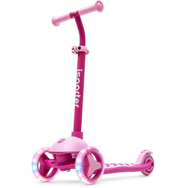 Самокат iSporter mini LED рожевий (M3Z_Pink) - фото 1