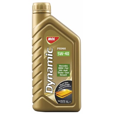 Моторна олива MOL Dynamic Prima 5W-40 API SN/CF 1л (13301136) - фото 1