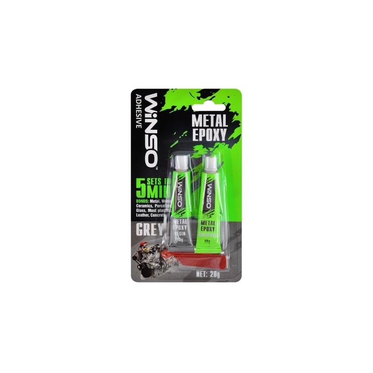 Автомобільний клей WINSO Metal Epoxy 20g (300300)