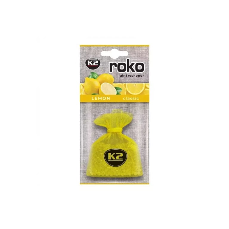 Ароматизатор для автомобіля K2 ROKO Lemon 20г (V825)