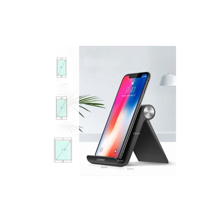 Підставка до планшета та телефона LP106 Adjustable Portable Stand Multi-Angle Black Ugreen (50747) - фото 3