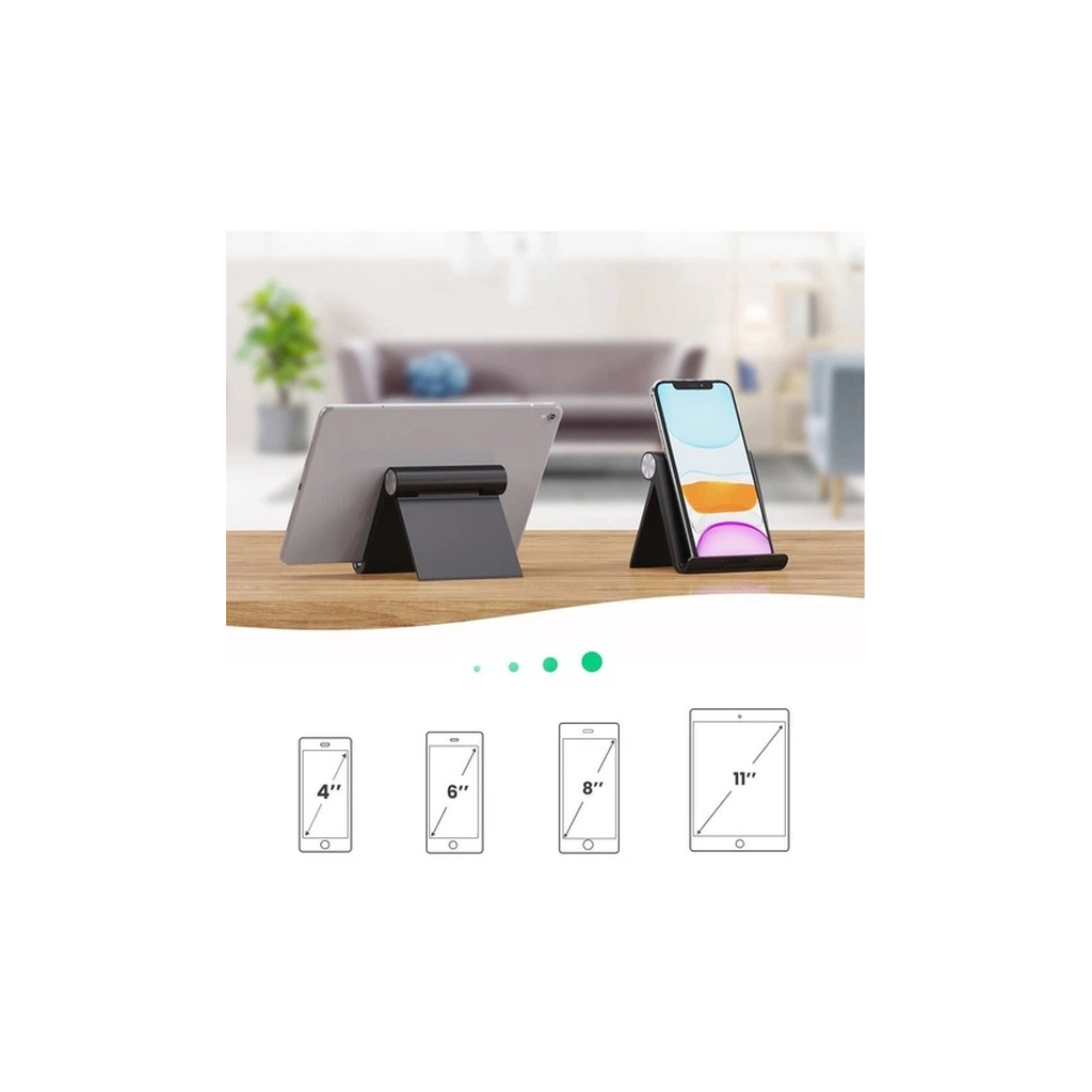 Підставка до планшета та телефона LP115 Multi-Angle Adjustable Portable Stand for iPad White Ugreen (30485) - фото 2 Підставка до планшета та телефона LP115 Multi-Angle Adjustable Portable Stand for iPad White Ugreen (30485) - фото 2