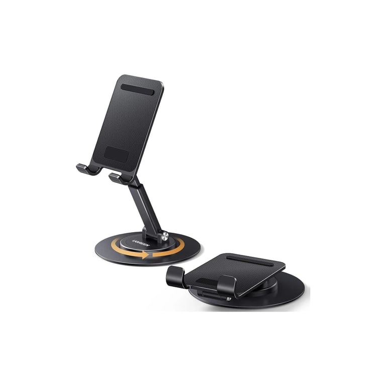 Підставка до планшета та телефона LP805 Swivel & Foldable Multi-Angle Phone Stand Black Ugreen (35152) - фото 2