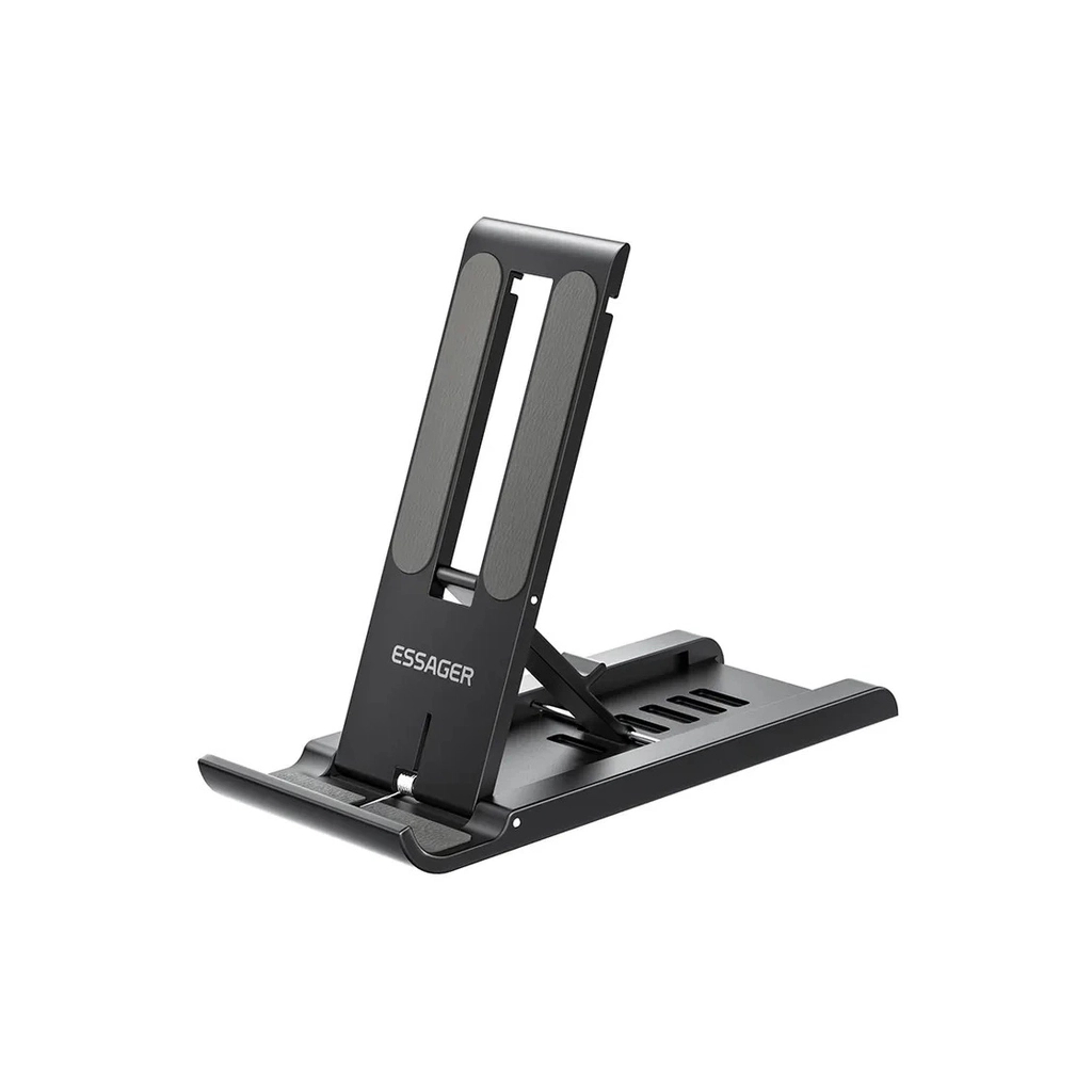 Підставка до планшета та телефона Sailing Desktop Phone Holder Black Essager (EZJZM-FC01) - фото 1 Підставка до планшета та телефона Sailing Desktop Phone Holder Black Essager (EZJZM-FC01) - фото 1