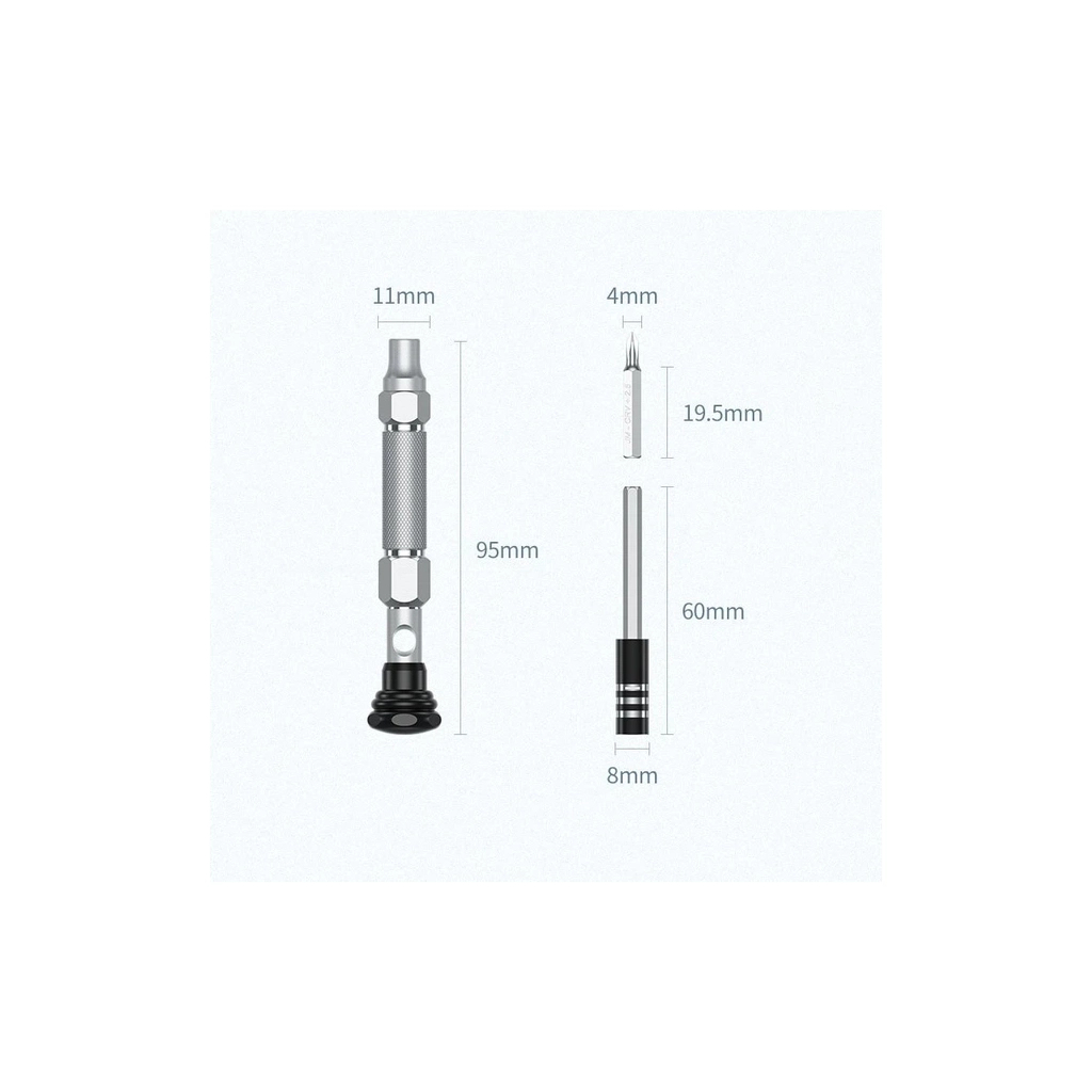 Набір викруток Ugreen CM372 38-in-1 Aluminum Alloy Screwdriver Set (80459) - фото 4 Набір викруток Ugreen CM372 38-in-1 Aluminum Alloy Screwdriver Set (80459) - фото 4