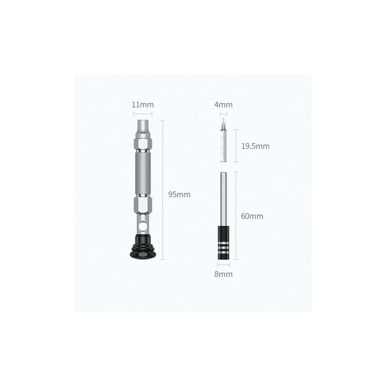 Набір викруток Ugreen CM372 38-in-1 Aluminum Alloy Screwdriver Set (80459) - фото 4