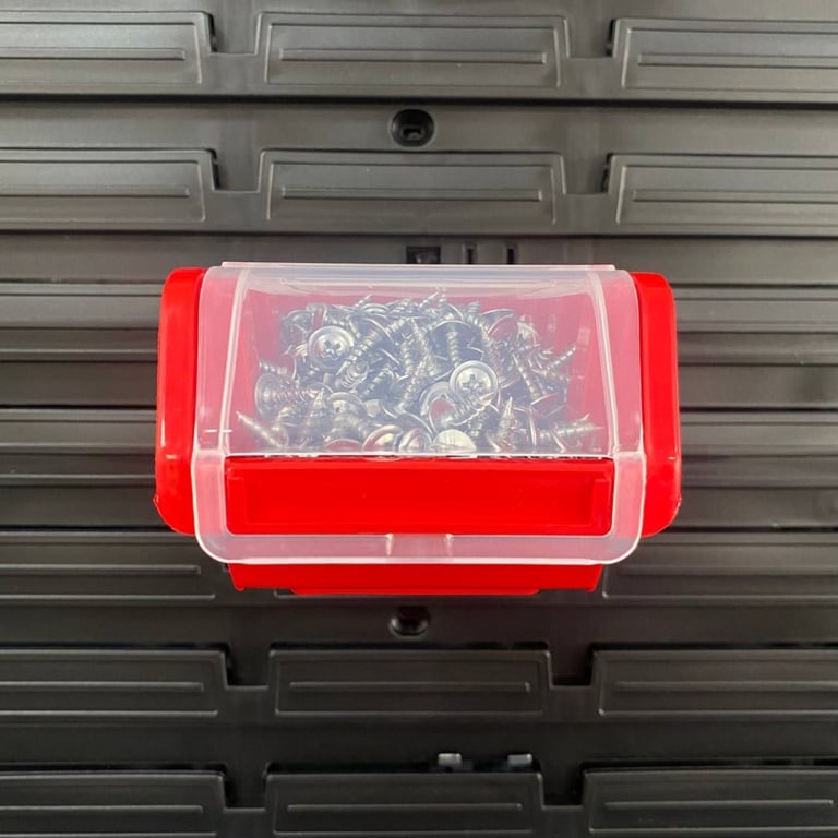 Ящик для інструментів Kistenberg ємність з кришкою, червоний, 155*100*70, TRUCK PLUS, KTR16F-3020 (KTR16F-3020) - фото 2
