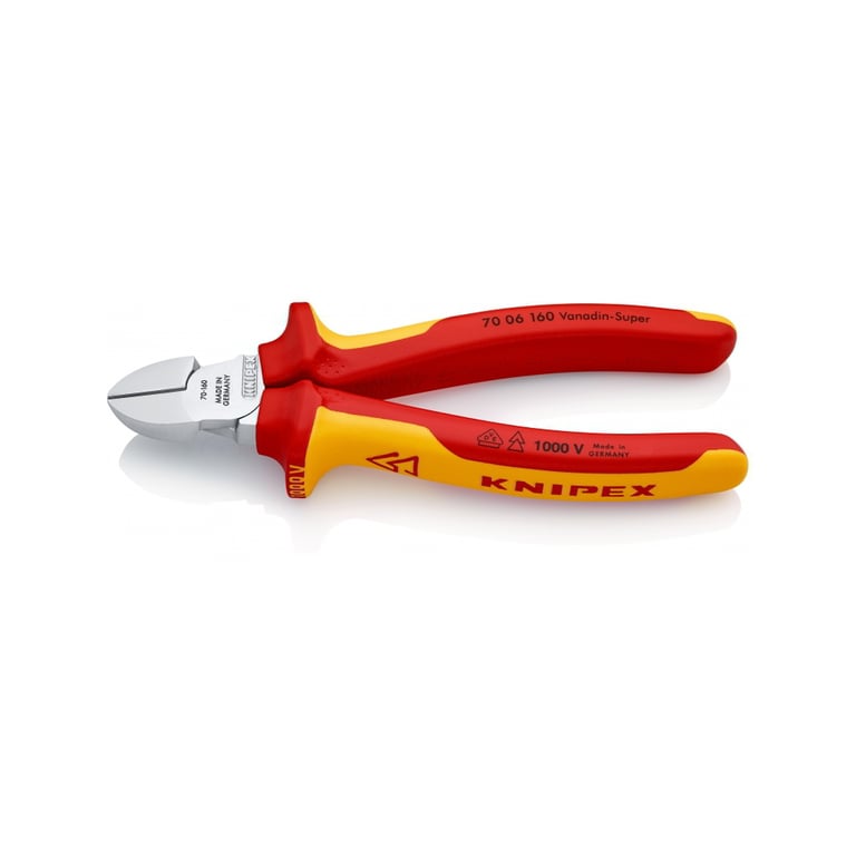 Кусачки KNIPEX бокові 70 06 160 (70 06 160) - фото 1