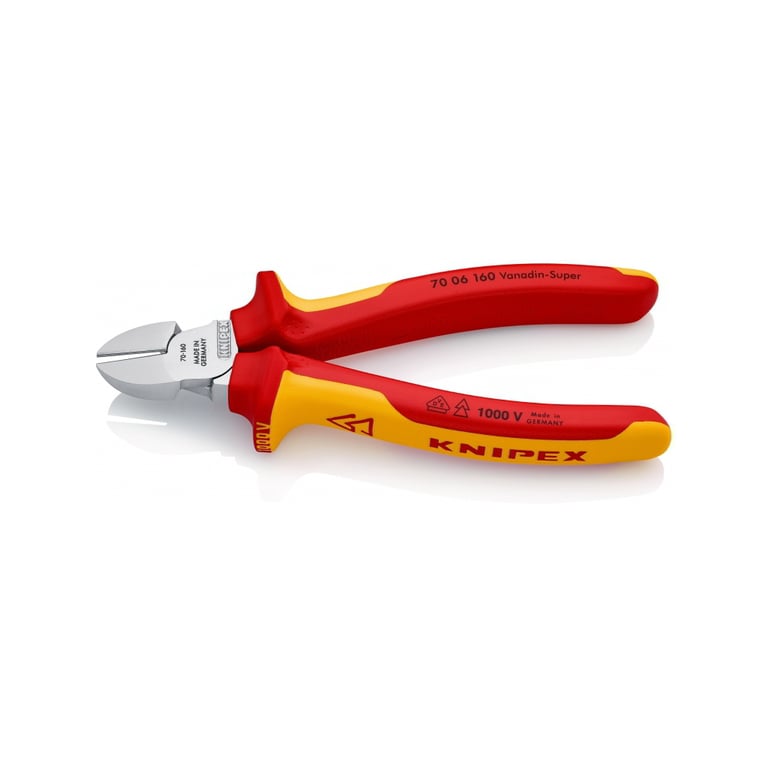 Кусачки KNIPEX бокові 70 06 160 (70 06 160) - фото 2