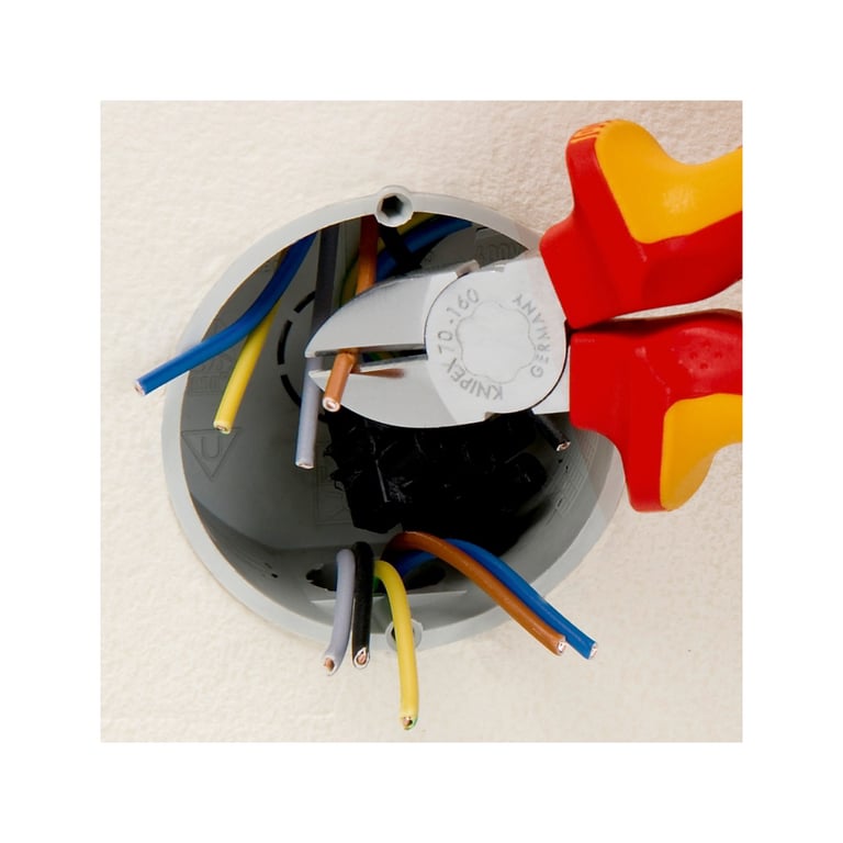 Кусачки KNIPEX бокові 70 06 160 (70 06 160) - фото 4