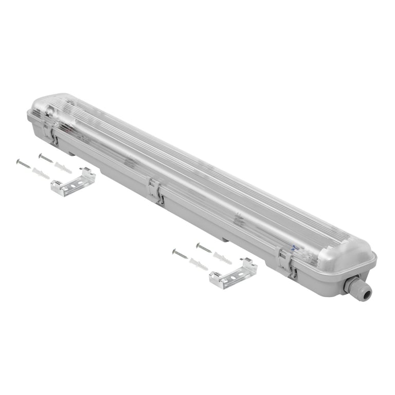 Світильник Delux PC7 LED SLIM IP65 G13 без ламп (90023966) - фото 1