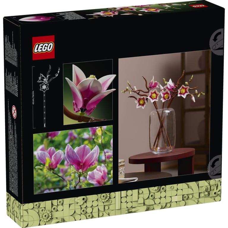 Конструктор LEGO Botanicals Magnolia Branches (11510) - фото 8