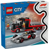 Конструктор LEGO City Вантажівка для демонстрації F1 із перегоновим автомобілем Audi F1 (60493) - фото 1