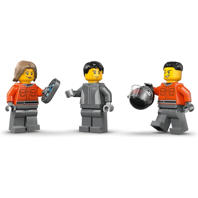 Конструктор LEGO City Вантажівка для демонстрації F1 із перегоновим автомобілем Audi F1 (60493) - фото 5