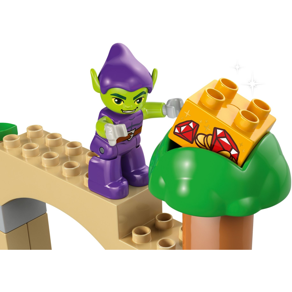 Конструктор LEGO DUPLO Marvel Динозавр Spidey-Rex проти Зеленого Гобліна (10463) - фото 4 Конструктор LEGO DUPLO Marvel Динозавр Spidey-Rex проти Зеленого Гобліна (10463) - фото 4