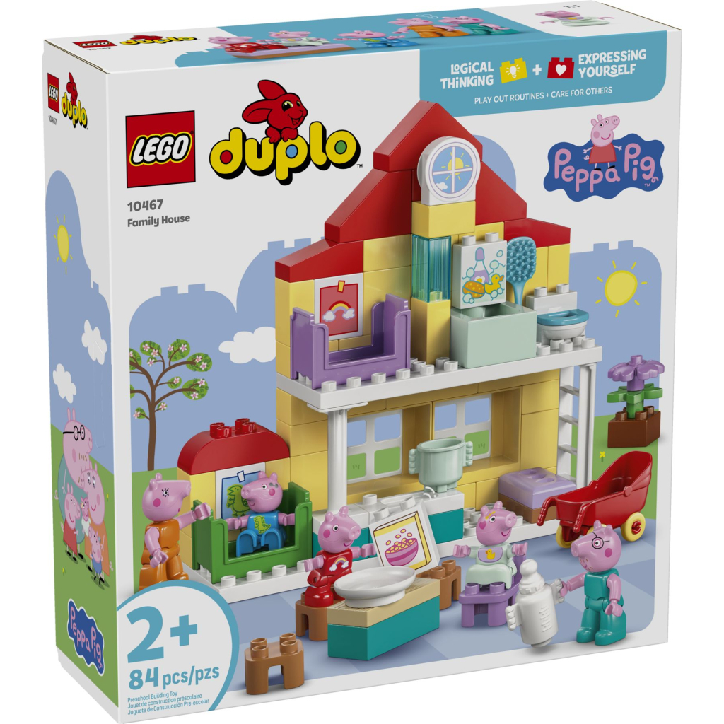 Конструктор LEGO DUPLO Peppa Pig Сімейний будинок (10467) - фото 1 Конструктор LEGO DUPLO Peppa Pig Сімейний будинок (10467) - фото 1