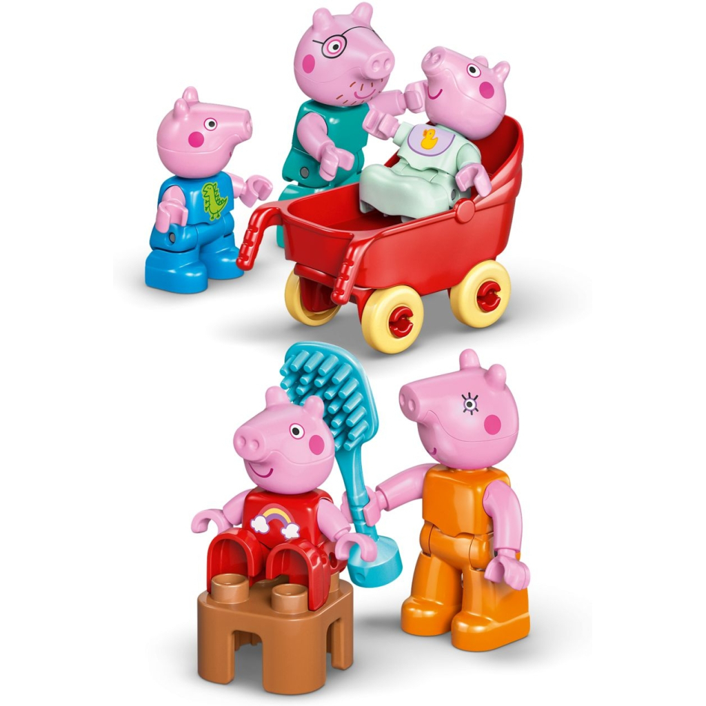 Конструктор LEGO DUPLO Peppa Pig Сімейний будинок (10467) - фото 5 Конструктор LEGO DUPLO Peppa Pig Сімейний будинок (10467) - фото 5