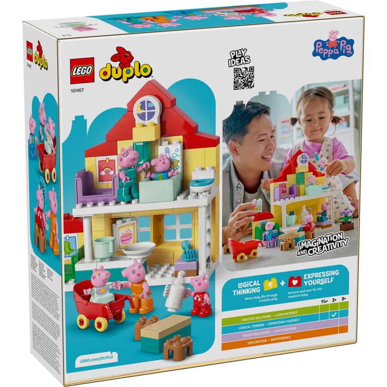Конструктор LEGO DUPLO Peppa Pig Сімейний будинок (10467) - фото 7