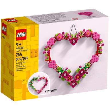 Конструктор LEGO Iconic Візерунок у вигляді серця (40638) - фото 1