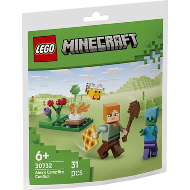 Конструктор LEGO recruitment Minecraft Конфлікт біля багаття Алекса (30732-) - фото 1