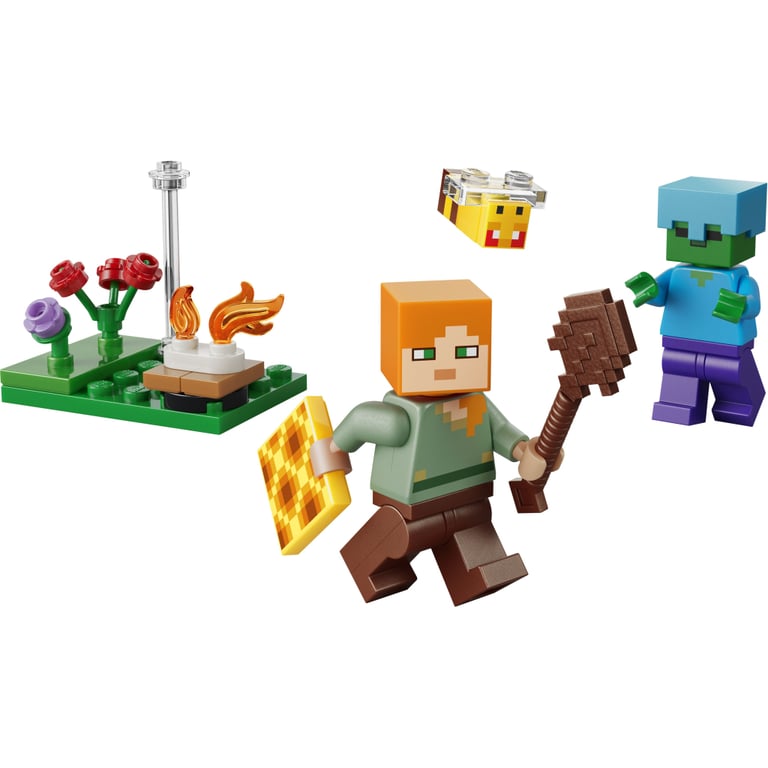 Конструктор LEGO recruitment Minecraft Конфлікт біля багаття Алекса (30732-) - фото 2