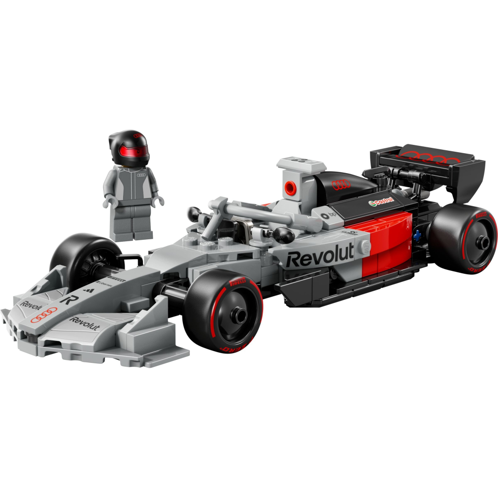 Конструктор LEGO Speed Champions Гоночний автомобіль Audi Revolut F1 Team R26 (77259) - фото 2 Конструктор LEGO Speed Champions Гоночний автомобіль Audi Revolut F1 Team R26 (77259) - фото 2