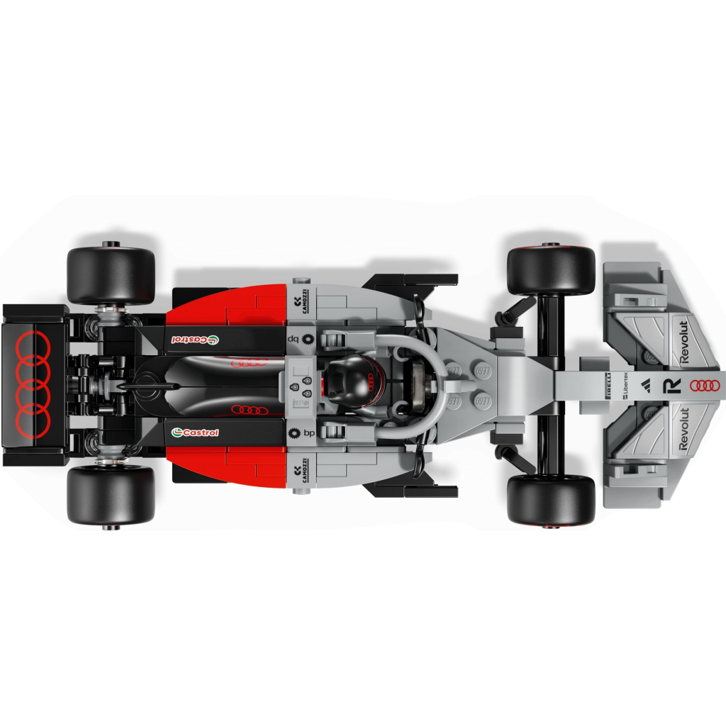 Конструктор LEGO Speed Champions Гоночний автомобіль Audi Revolut F1 Team R26 (77259) - фото 5 Конструктор LEGO Speed Champions Гоночний автомобіль Audi Revolut F1 Team R26 (77259) - фото 5