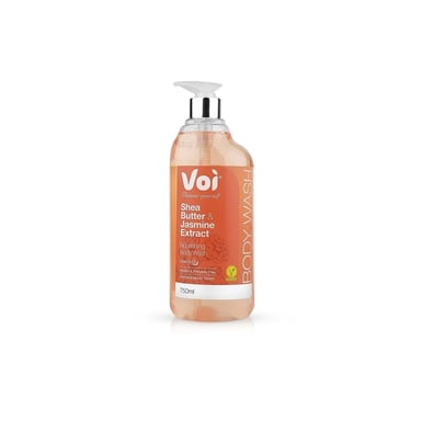 Гель для душу Voi Pamper Yourself Shea Butter & Jasmine Extract Nourishing Body Wash 750 мл (8681608223514) - фото 1