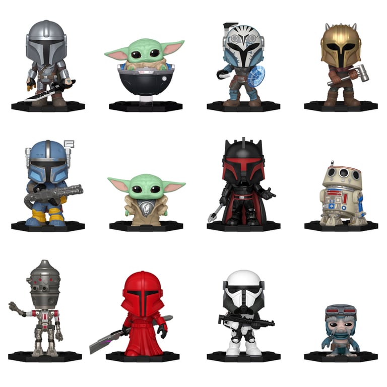 Фігурка Funko Pop сюрприз Mystery Minis Star Wars Мандалорець S2 (81366) - фото 2