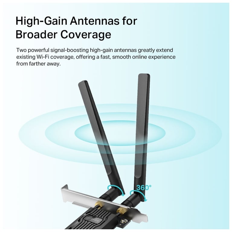 Мережева карта Wi-Fi TP-Link ARCHER-TX20E - фото 5