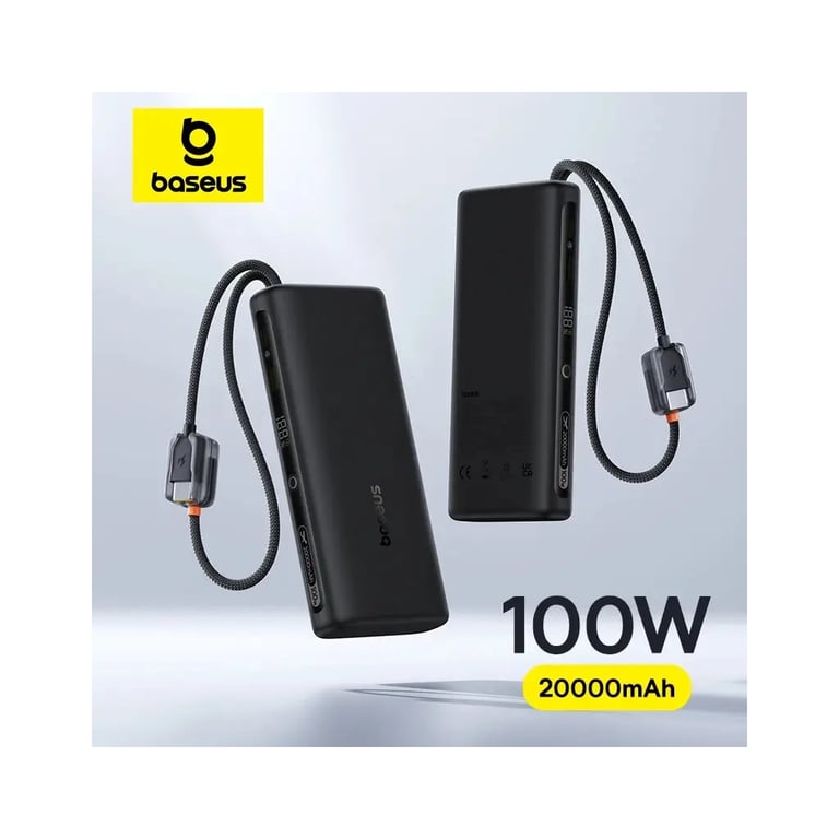 Батарея універсальна Baseus 25000mAh EnerFill FC41 145W, PD/3.1, QC/4.0, Black (E0028H01) - фото 5