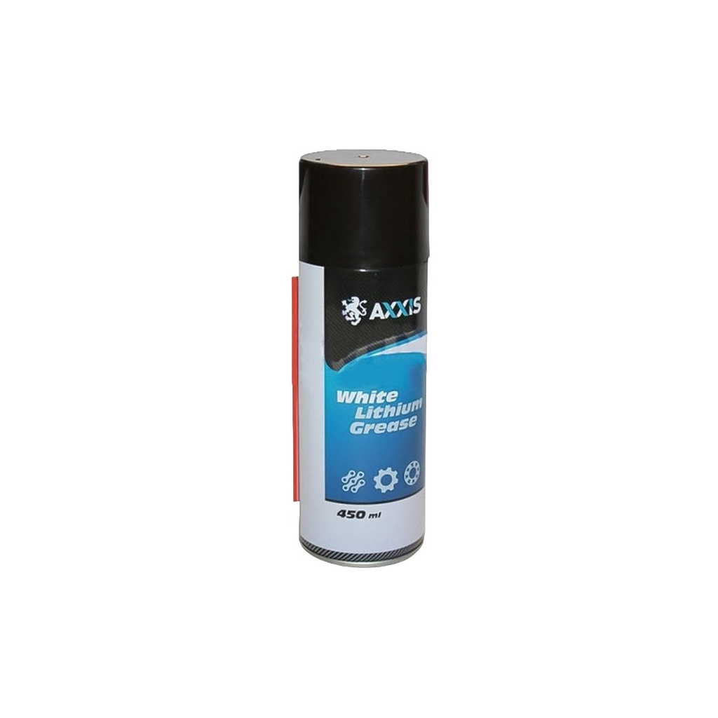Мастило автомобільне AXXIS біле літієве 450ml (G-2014B-450) - фото 1 Мастило автомобільне AXXIS біле літієве 450ml (G-2014B-450) - фото 1