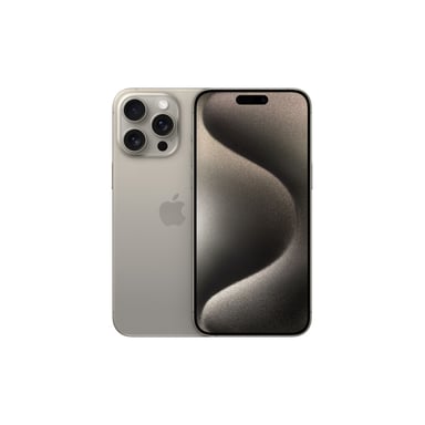 Мобільний телефон Apple iPhone 15 Pro Max 256Gb Natural Titaniume eSim (REF A) BREEZY (2AMU683) - фото 1