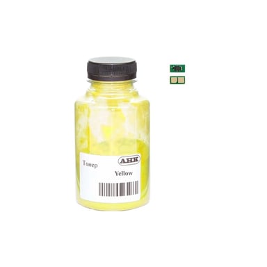 Тонер Canon iRUNNER C3326I, C-EXV65 300г 11K Yellow chip АНК (50000536) - фото 1