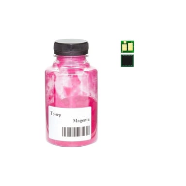 Тонер HP CLJ Pro M454dn/479dw, HP 415A chip 60г Magenta АНК (50000267) - фото 1