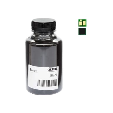 Тонер HP CLJ Pro M454dn/479dw, HP 415A chip 80г Black АНК (50000264) - фото 1
