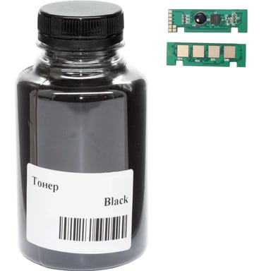 Тонер Xerox Phaser 3330/WC 3335 450г 15K Black chip АНК (3204488) - фото 1