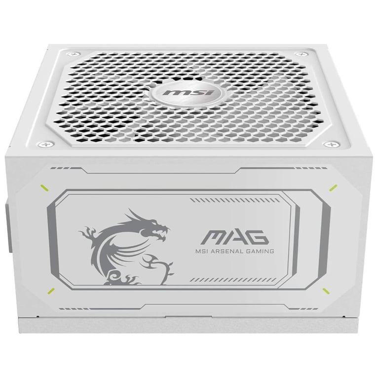 Блок живлення MSI 1000W (MAG A1000GL PCIE5 WHITE) - фото 2