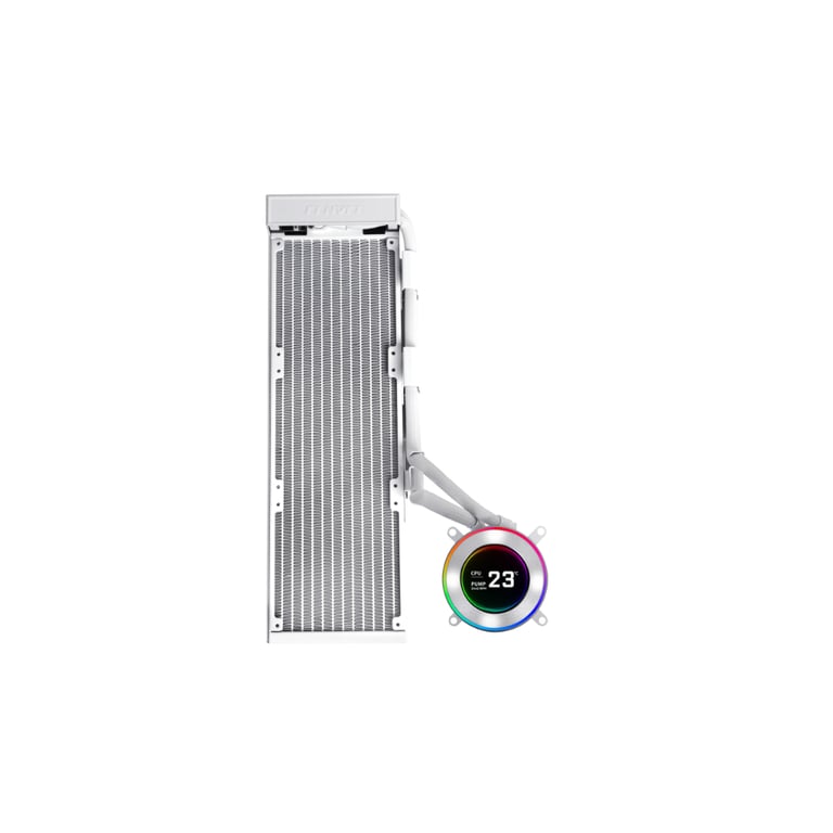 Система рідинного охолодження Lian Li HydroShift II LCD-C 360 FANLESS White (G89.GHS2LCD36W.00) - фото 6