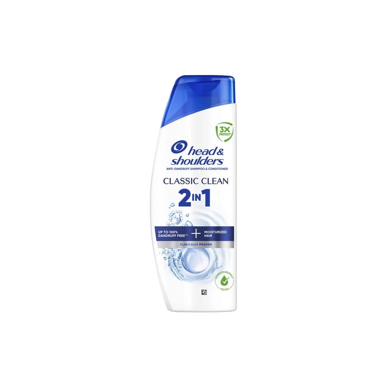 Шампунь Head & Shoulders 2 в 1 Проти лупи Основний догляд 250 мл (8700216157872) - фото 1