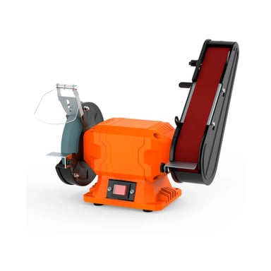 Точильний верстат GTM 150мм 250Вт 230В NBG150/50F 150*20*12.7, шліфстрічка 50*686 (NBG150/50F) - фото 1