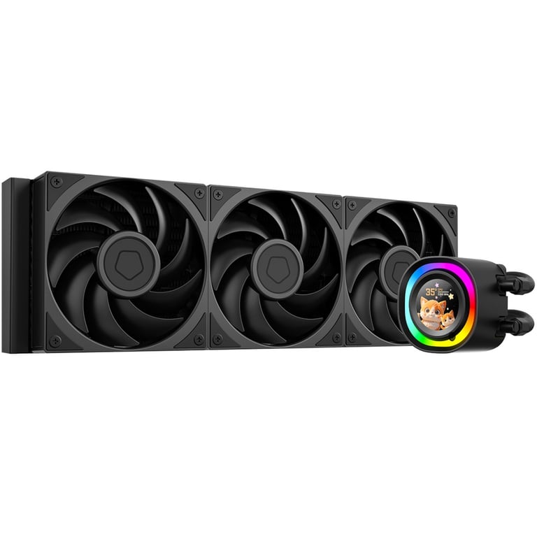 Система рідинного охолодження ID-Cooling FX360 LCD PE - фото 1