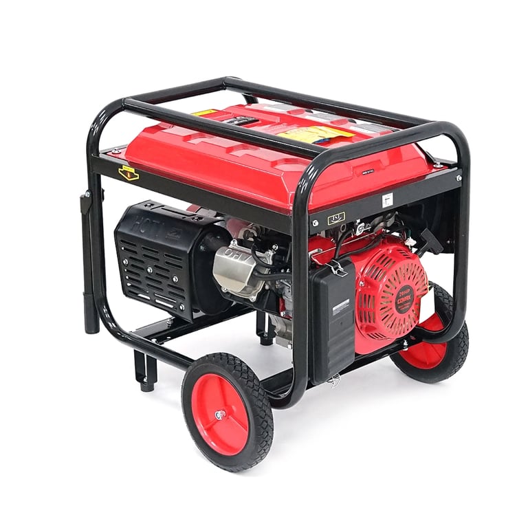 Генератор COVAX EPH18500E2, 9.0kW, 220V, 50Hz, DC12V, 20HP, електро стартер, 25L (EPH18500E2) - фото 2